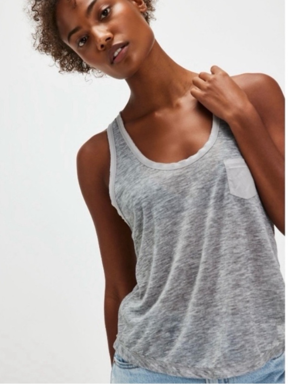 Free People Seize The Day Pocket Tank NWT XL